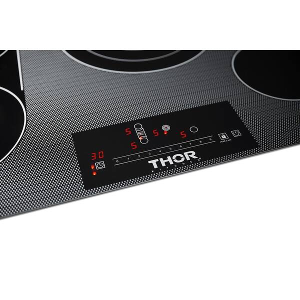 Thor Kitchen TEC30 30" Wide 4 Burner Electric Cooktop with Bed Bath